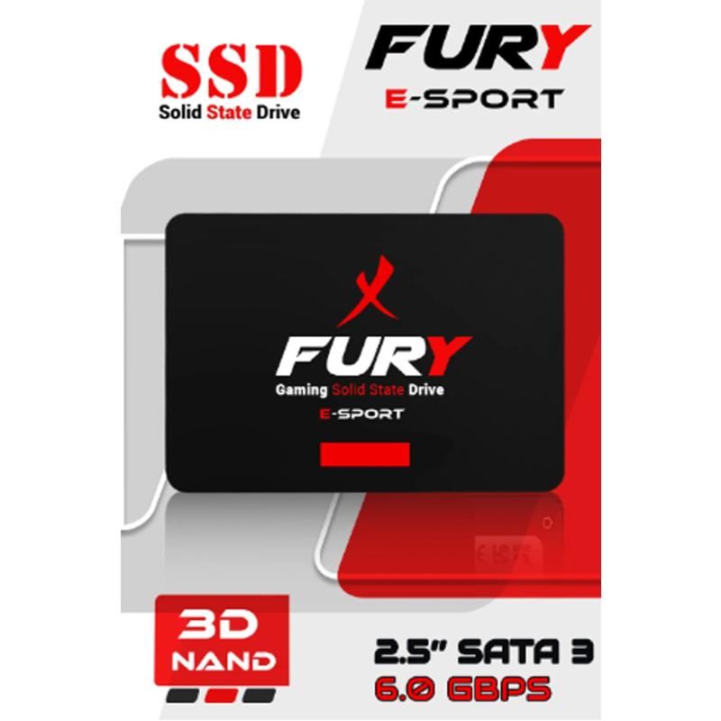 FURY E-sport 128 Gb 550mb-500mb/s Sata3 2,5 Gaming Ssd ES