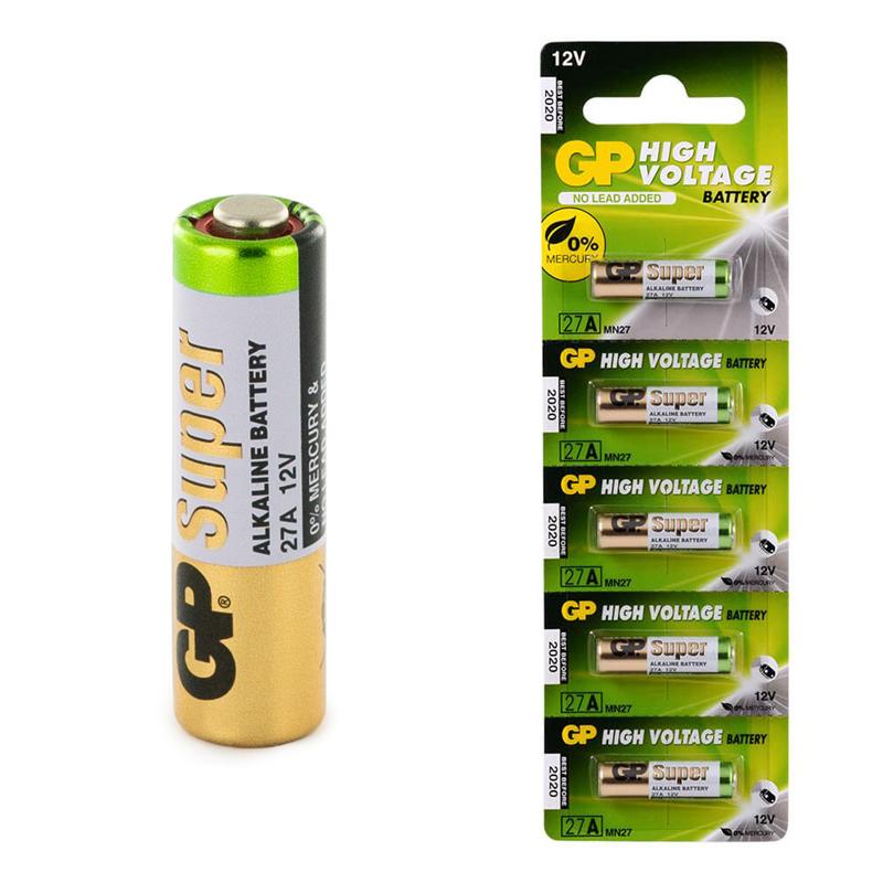 GP 5'Lİ 27A 12V ALKALİN SPESİFİK PİL 