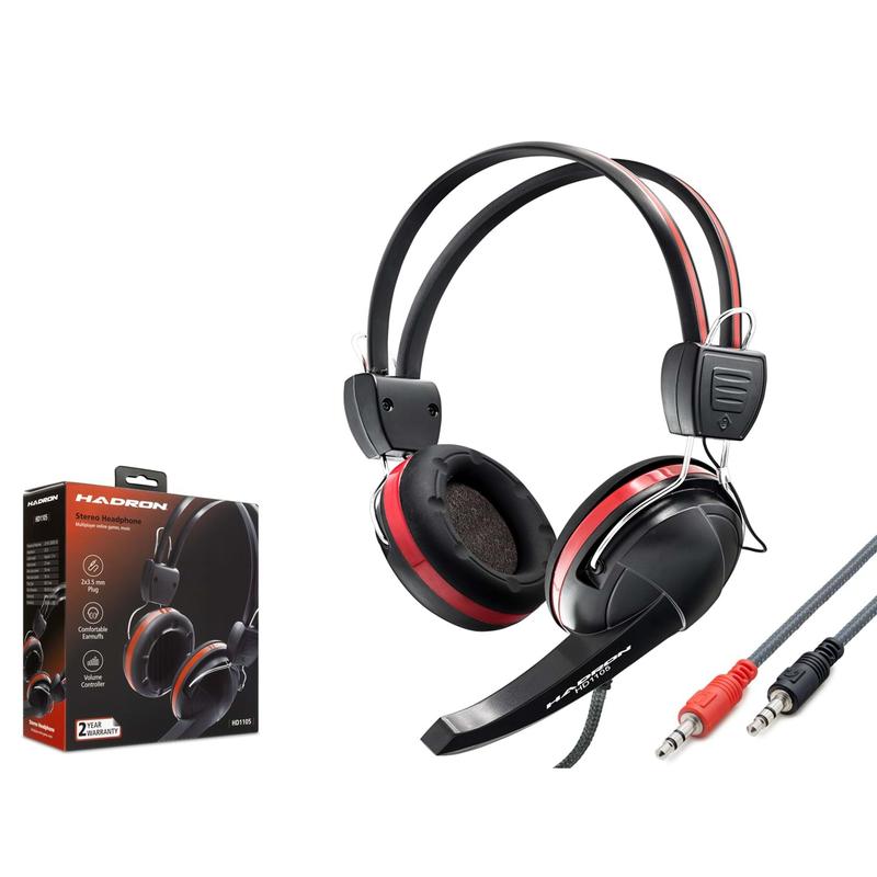 HADRON HD1105 KULAKLIK MİKROFONLU PC AUX 3.5MM