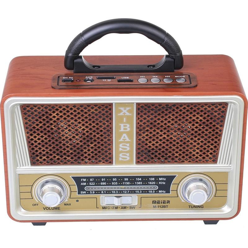 KNSTAR M-112BT FM/USB/TF/AUX/BLUETOOTH NOSTARJİ RADYO