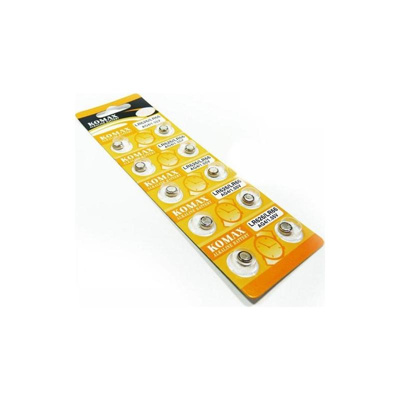 KOMAX AG4 LR626 LR66 1.55V PİL 