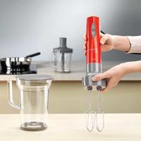 Korkmaz A445-05 Vertex Mega Inox/Kırmızı Blender Set