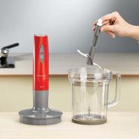 Korkmaz A445-05 Vertex Mega Inox/Kırmızı Blender Set