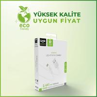 LİNKTECH K449 Strong Eco Friendly Lightning 2.4A Şarj Kablosu