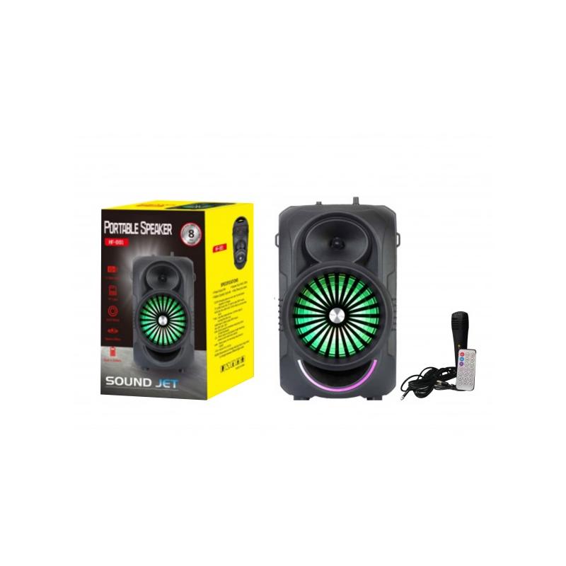 PLATOON PL-4443 BLUETOOTH SD USB MİKROFONLU IŞIKLI 8'İNÇ SPEAKER