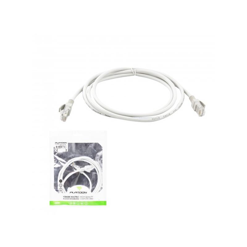 PLATOON PL-6050 ETHERNET PATCH CAT5 POŞETLİ KABLO 1.5M