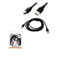 PLATOON PL-6504 PRINTER POŞETLİ KABLO USB 2.0 3.0M