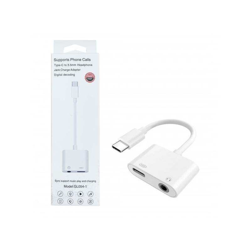 PLATOON PL-8823/A USB/AUX TO TYPE-C ÇEVİRİCİ(A)