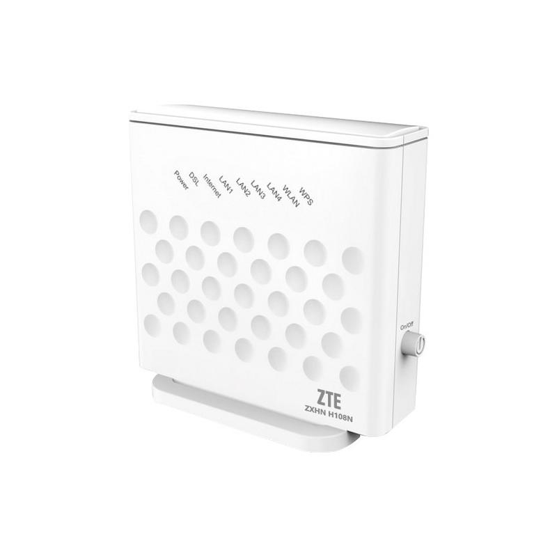 Zte 300Mbps 4 Port Kablosuz ADSL2+ Modem/Router/WPS (ZXHN-H108N)