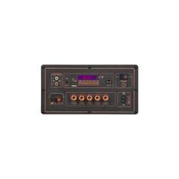BAAB B-Q12 50 Watt Süper Bass Kumandalı Taşınabilir Kablosuz Mikrofonlu Bluetooth Hoparlör Karaoke Sistemi