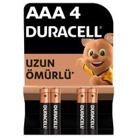 DURACELL AAA 4'LÜ İNCE ALKALİN PİL