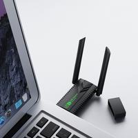 Everest EVERLINK EWA600 600Mbps 2.4GHz/5GHz WIFI-5 AC600 RTL8811 2*2dBi Antenli Usb Kablosuz Adaptör
