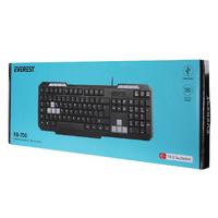 Everest KB-700 Siyah USB Q Multimedia Klavye