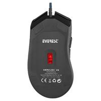 Everest Mercury X8 Usb Siyah 6D Optik Oyun Mouse