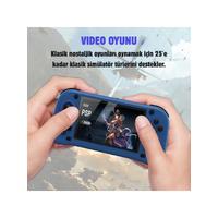 G28 Retro Game Console | 4.3” IPS Hd, 10.000 Oyun, 64GB, Uzun Ömürlü Batarya