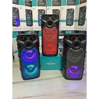 GTS-1560 Taşınabilir Rgb Ledli Bluetooth Hoparlör Usb-Tf Siyah