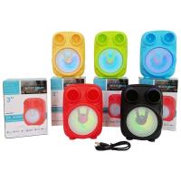 GTS-1817 Taşınabilir Rgb Ledli Bluetooth Hoparlör Usb-Tf