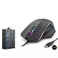 HADRON SHOOTER G330 KABLOLU OYUNCU MOUSE RGB 6400 DPI 150CM SİYAH