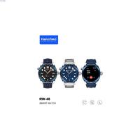Haino Teko RW-48 Amoled Ekran 47MM 3 Kordonlu Akıllı Saat (Deri Silikon Çelik)
