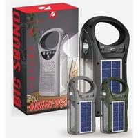 KTS-1437 EL FENERLİ SOLAR ŞARJ VE FM/USB/BLUETOOTH SPEAKER 