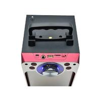 KTS-822S Ledli Kumandalı Bluetooth Hoparlör Usb-Tf-Fm Radyo Siyah
