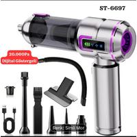 LEERFEİ LF-6697APLUS 20.000PA GÖSTERGELİ ŞARJLI ARAÇ SÜPÜRGESİ 