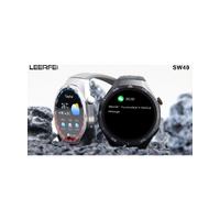 Leerfei SW-40 Akıllı Saat Amoled Ekran Android ve Ios Uyumludur Gümüş Kasa