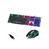 LENNOX LX-T302 RGB GAMİNG KLAVYE MOUSE SET 