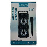 LF-1688 3X2 USB/TF/FM/BLUETOOTH MİKRAFONLU SES SİSTEMİ 