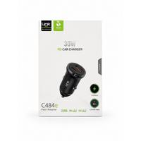 LİNKTECH C484E Çevre Dostu Çift PD 30W Araç Şarj Aleti