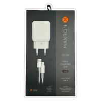 MAXRON CH15 QC 3.0 LIGHTNING ŞARJ SET 