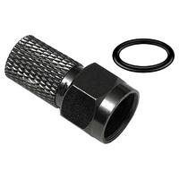 MULTİBOX MB-213 SİYAH CONTALI KALİTELİ F KONNEKTÖR (100-ADET)