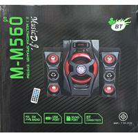 MUSİC M-M560 2,1 MULTİMEDİA BLUETOOTH/USB/TF/FM 2+1 SES SİSTEMİ 