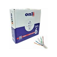 Onli 24AWG Utp Cat6 Network Kablosu Gri 100MT 
