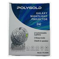 PG-K890 YUMURTA ŞEKLİNDE GALAXY NIGHTLIGHT PROJEKTÖR LED IŞIK FM SPEAKER 