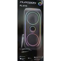 PLATOON PL-4115 USB/SD/AUX/BLUETOOTH MİKRAFONLU TAŞINABİLİR SES SİSTEMİ 