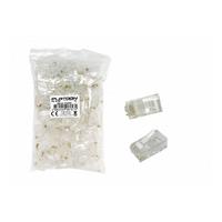 PLATOON PL-6157 CAT6 YENİ NESİL DELİKLİ ETHERNET JACK(RJ45)1000Lİ POŞET