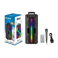 PLATOON PL-8219 USB/SD/AUX BLUETOOTH MİKRAFONLU TAŞINABİLİR SES SİSTEMİ 