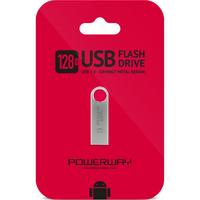 POWERWAY 128GB METAL FLASH BELLEK
