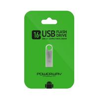 POWERWAY 16GB METAL FLASH BELLEK