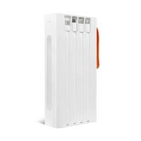Powerway 30.000 Mah Pd 22.5W Dahili Kablolu Hızlı Şarj Led Fener Gerçek 30.000 Mah QC30S Beyaz Powerbank