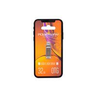 POWERWAY 32GB OTG USB FLASH BELLEK LİGHTNİNG