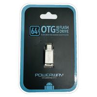 POWERWAY 64GB OTG USB FLASH BELLEK TYPE-C