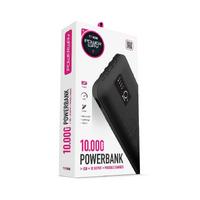 Powerway TX108 Siyah 10.000 mAh Dijital Göstergeli Ekstra Kablolu 4 Çıkışlı Powerbank