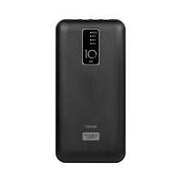 Powerway TX108 Siyah 10.000 mAh Dijital Göstergeli Ekstra Kablolu 4 Çıkışlı Powerbank