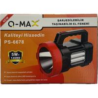 Q-MAX PS-6678 5W 14SMD ŞARJ EDİLEBİLİR TAŞINABİLİR SES SİSTEMİ 