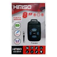 QS-1804 USB/TF/AUX/BLUETOOTH MİKRAFONLU TAŞINABİLİR SES SİSTEMİ