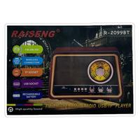 R-2099BT USB/TF/FM/BLUETOOTH NOSTARJİ RADYO 