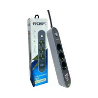 ROSE GR-300 3'LÜ 2MT AKIM KORUMALI PRİZ 