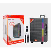 SİNG-E JQS-917 USB/TF/FM/BLUETOOTH ÇİFT MİKRAFONLU TAŞINABİLİR SES SİSTEMİ 